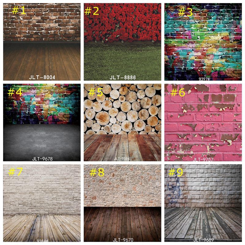 Graffiti Backdrop Colorful Brick Wall Photography Backgrounds Hip