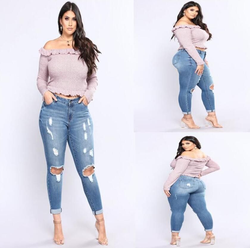 women's fr stretch jeans plus size