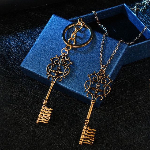nutcracker and the four realms key necklace