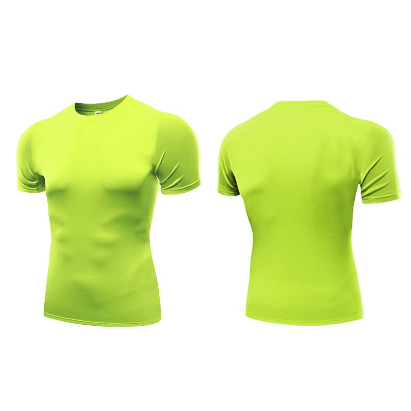 Compra Camisas De Compresión Fitness Body Buliding Tops Ropa Deportiva Para  Hombre Gym Tees Dry Fit Manga Corta Running Ropa B5011 Hot Sale Barato |  Entrega Rápida Y Calidad | Es.Dhgate