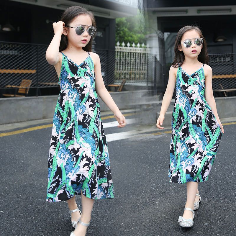 girls summer maxi dress