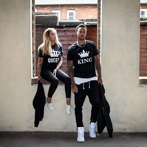 Problema defensa Mira Modelos De Explosión Europeos Camiseta King Queen Crown Camisetas De Hombres Y Mujeres Con La Misma Camisa Negra Estilo Párrafo De La Calle De 25,49 € | DHgate Problema defensa Mira Modelos De Explosión Europeos Camiseta King Queen Crown Camisetas De Hombres Y Mujeres Con La Misma Camisa Negra Estilo Párrafo De La Calle De 25,49 € | DHgate