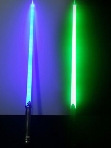 blue lightsaber toy