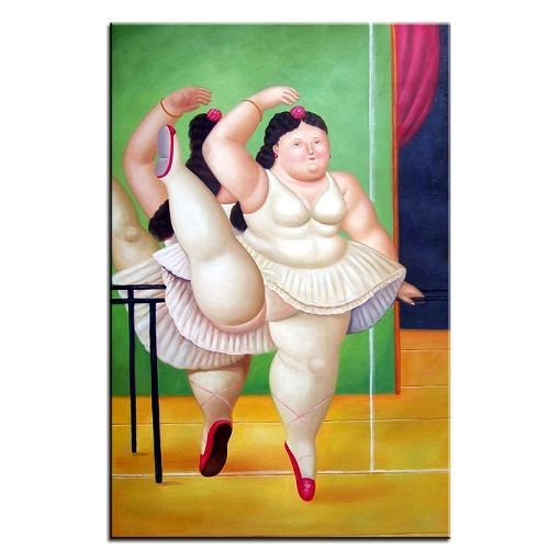 Leeds Udfyld minimum Shop Paintings Online, Fernando Botero Ballet Dancer Handpainted & HD Print  Classic Portrait Art Oil Painting On Canvas Home Deco Wall Art Frame  Options Fr13 With As Cheap As $15.38 Piece 