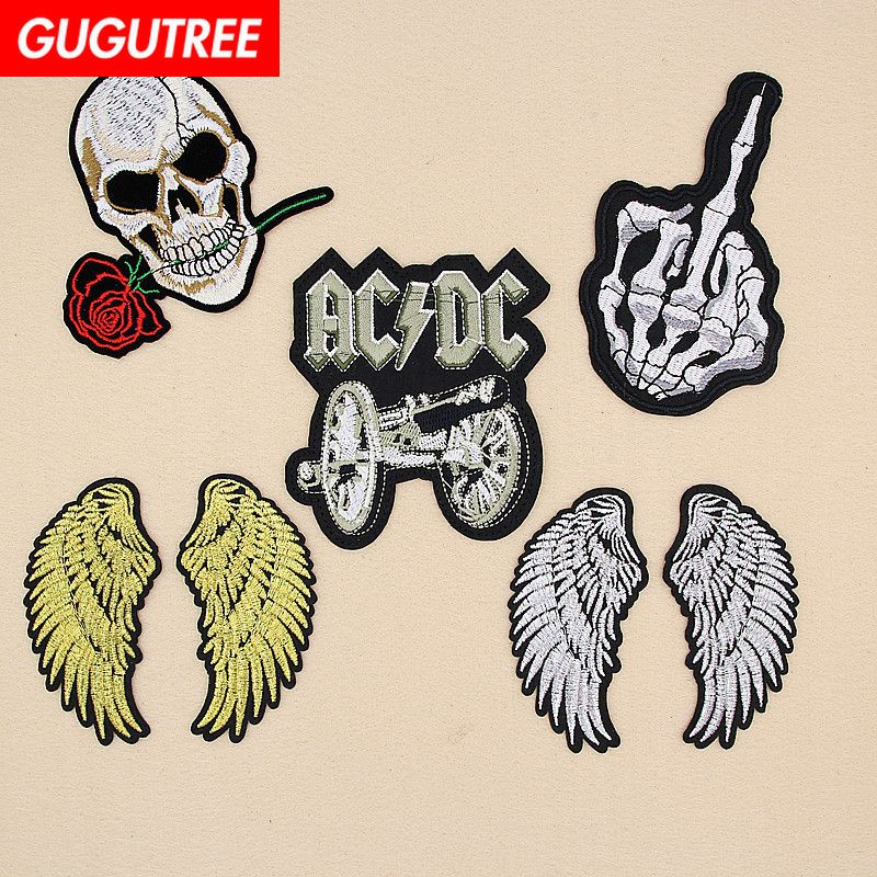 Compre Parches Bordados GUGUTREE Parches Dibujos Animados Insignias Parches  Apliques Para Ropa SP 74 A 3,83 € Del Weflying | Es.Dhgate.Com