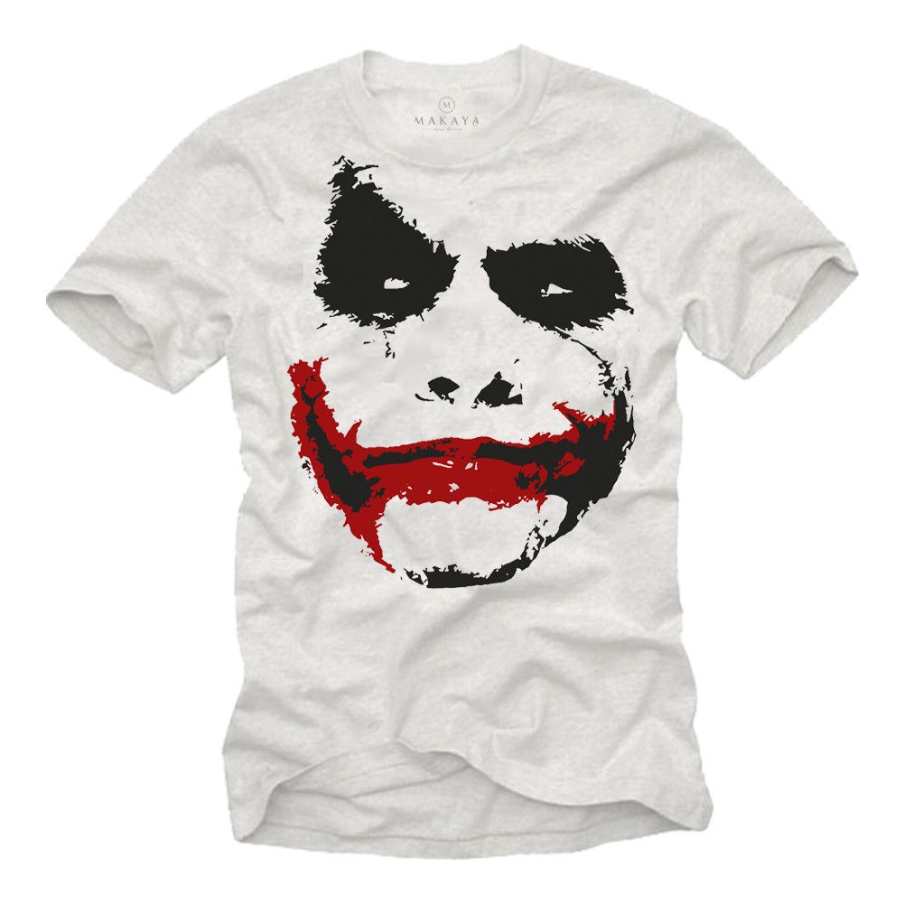 joker print t shirt