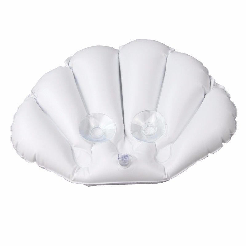 New Bathroom Products Home Spa Inflatable Bath Pillow Cups Shell