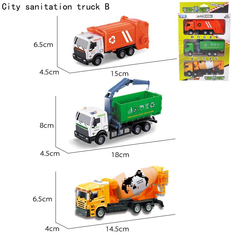 City Sanitation Truck B
