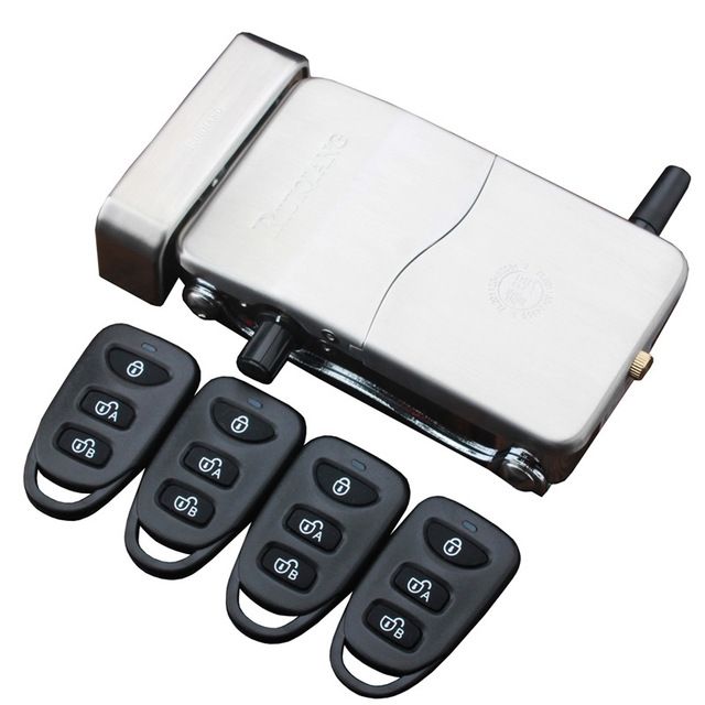 Satin Al Yeni Gizli Uzaktan Kumanda Elektronik Giris Deadbolt Anahtarsiz Kapi Kilidi Asma Kilidi Set 4 Uzak Tuslu Kilit Tl877 02 Dhgate Comda