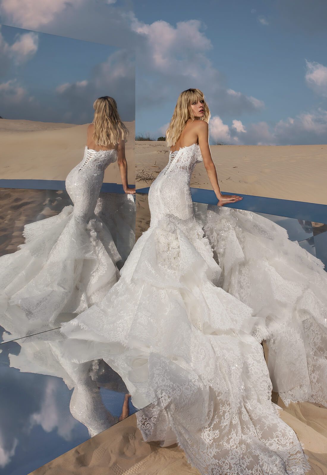 pnina tornai beach wedding dress