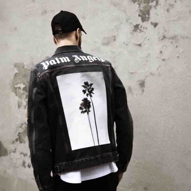 Acquistare Palm Angels Giacca Di Jeans Foglia Dacero Ricamo Moda Allentata  Casua Giacca Hip Hop Streetwear Cappotto Uomo Donna Giacca Di Jeans  HFLSJK088 Economico | Consegna Veloce E Qualità | It.Dhgate