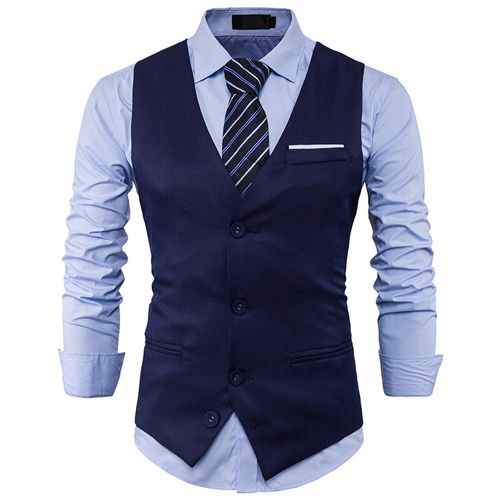 colete masculino slim fit