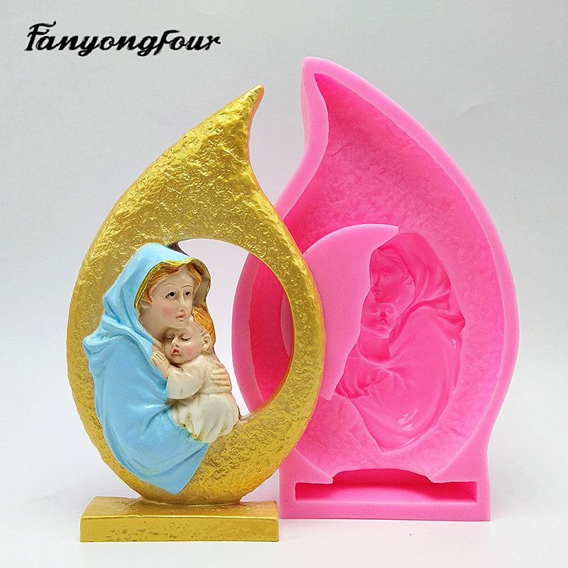 Acheter Pas Cher Catholique Vierge Marie Jesus Moule En Silicone Fondant Moule A Gateau Resine Gypse Chocolat Bougie Bonbons Bonbons Livraison Gratuite Du 8 86 Fr Dhgate Acheter Pas Cher Catholique Vierge Marie Jesus Moule En Silicone Fondant Moule A Gateau Resine Gypse Chocolat Bougie Bonbons Bonbons Livraison Gratuite Du 8 86 Fr Dhgate
