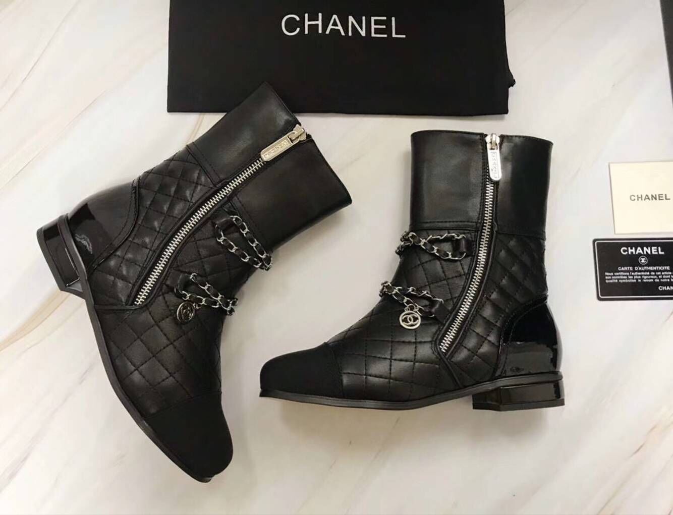 chanel boots dhgate