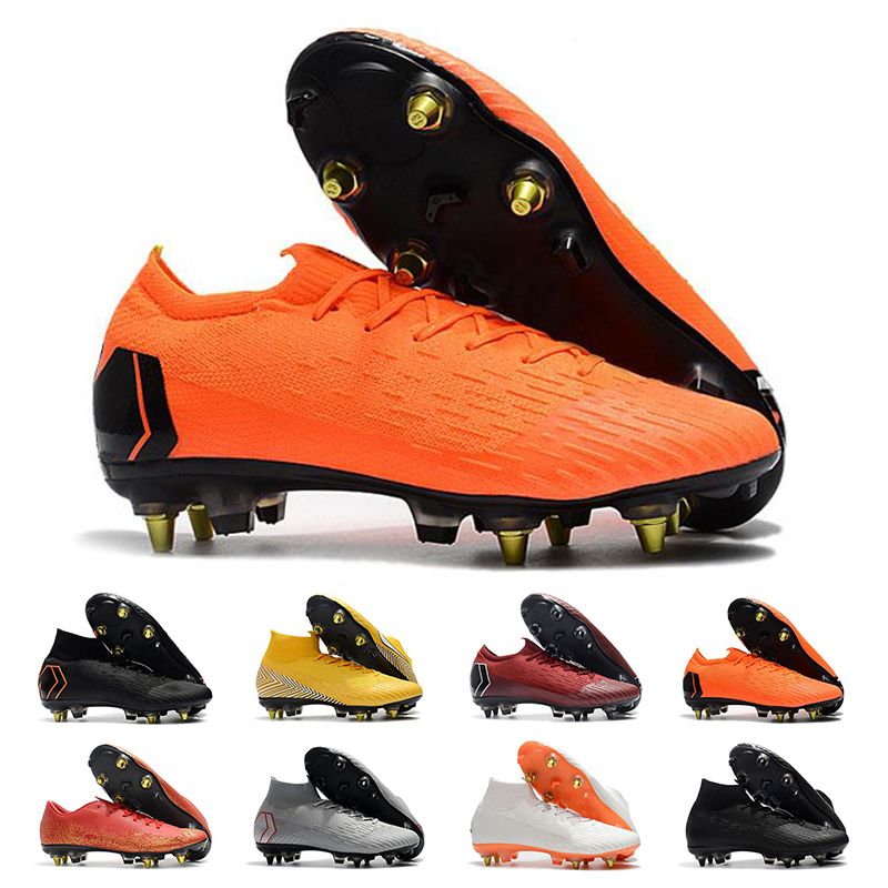 Compre Botas De Fútbol CR7 Mercurial Superfly V FG Zapatos De Fútbol Nueva  Llegada 2018 Zapatillas C Ronaldo 7 De Calidad Superior De Plata Para  Hombre Botines De Fútbol A 84,41 €