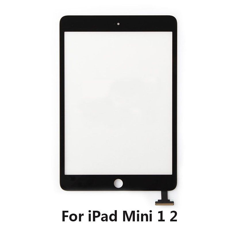 Pantalla táctil para iPad Mini 1 A1432 A1454 A1455 Mini 2 A1489 A1490 A1491  Panel digitalizador Reemplazo de  pulgadas + Herramientas