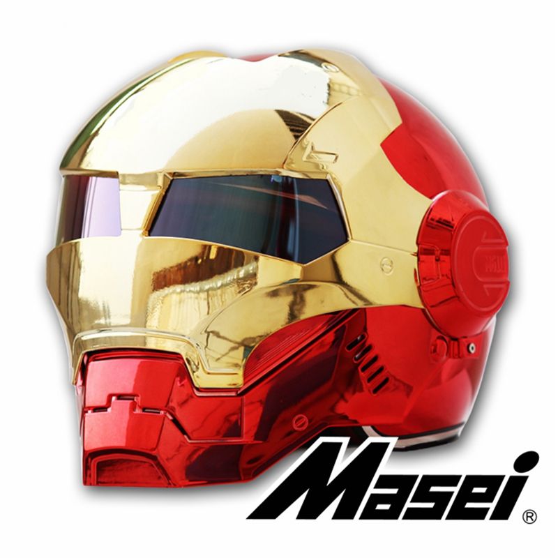 iron man bicycle helmet