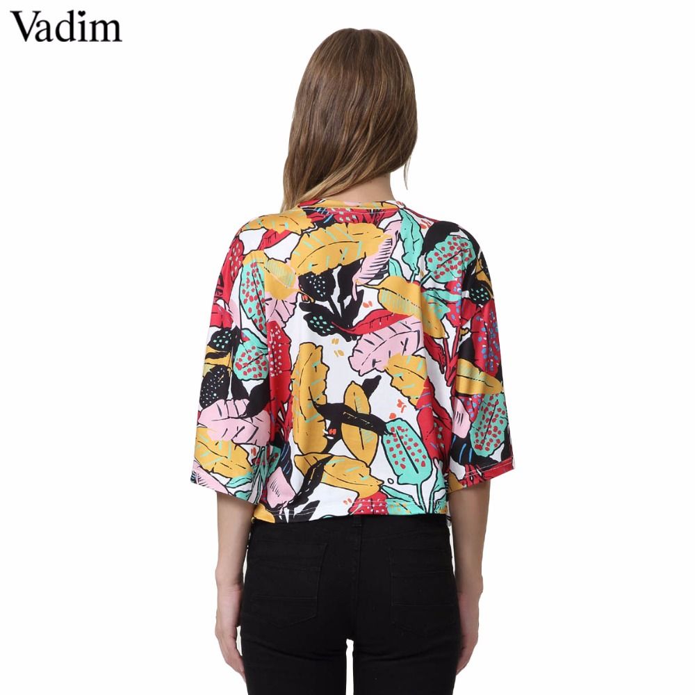 blusas estilo tropical