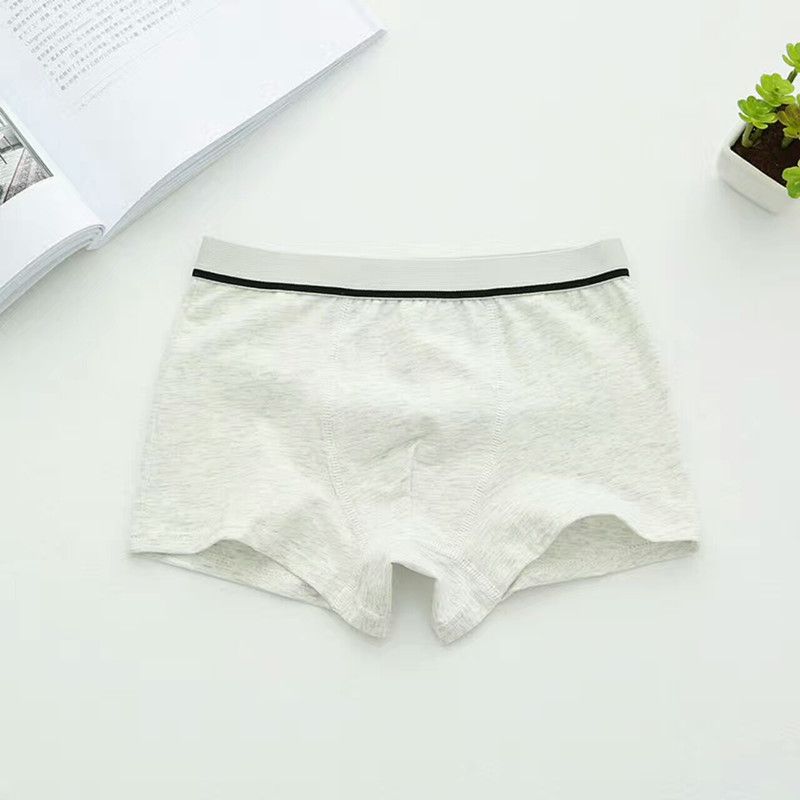 2021 High Quality Cotton Kids Boys Underwear Pure Color Shorts Panties ...