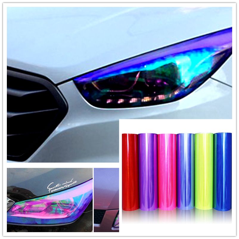Best Car Light film Vinyl Wrap Headlight Taillight Transparent Different Colours