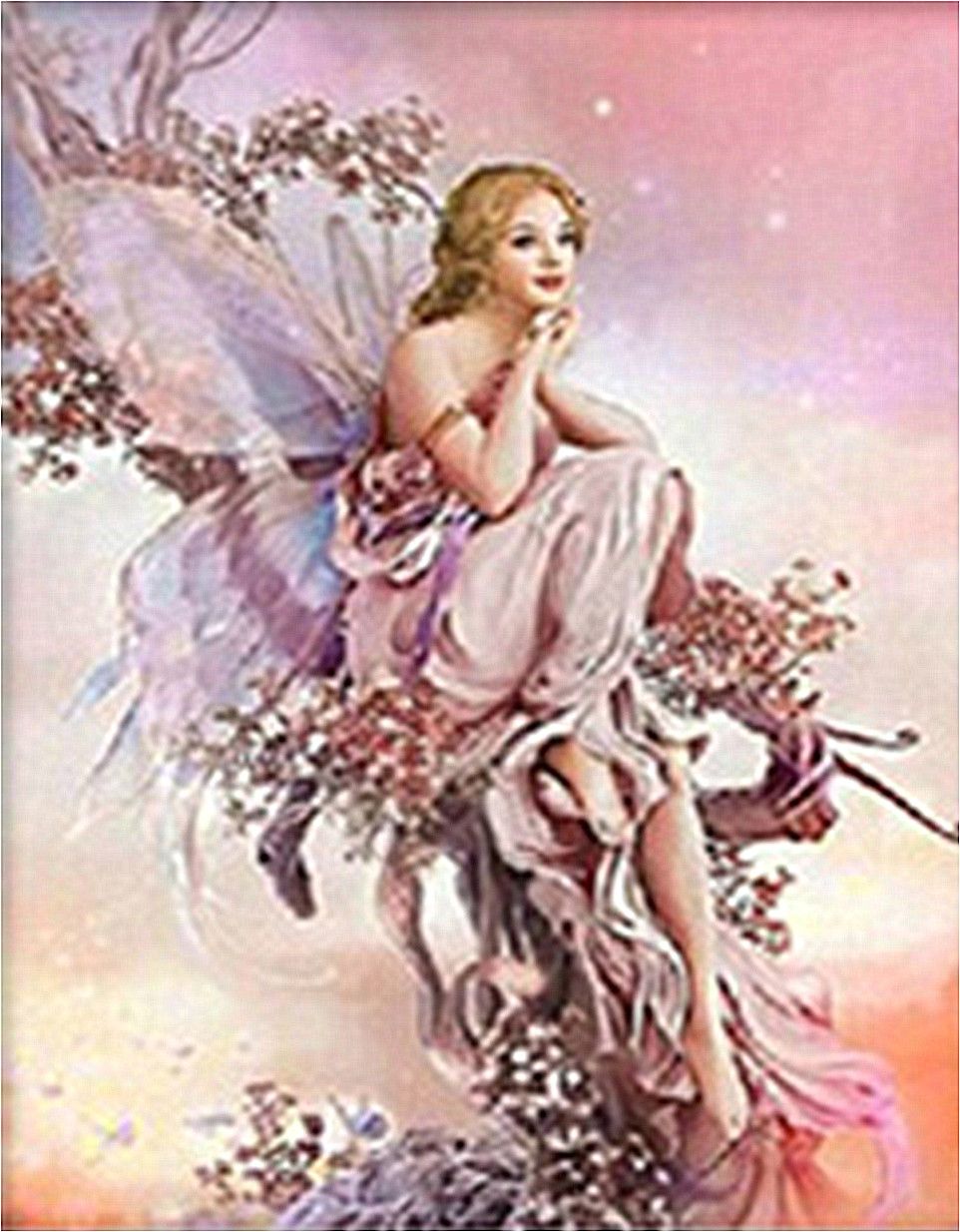 5D Diamond Painting Kits Full Drill Diamond Embroidery 12x16, Elves