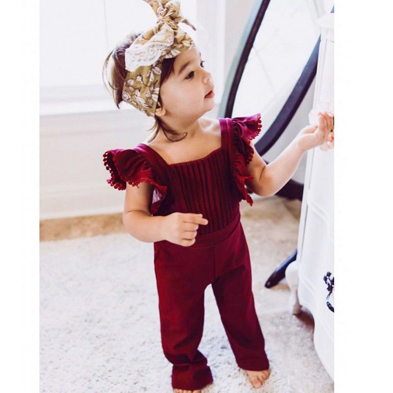 baby girl pants romper