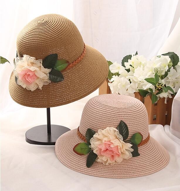 Fitted straw hats Clearance