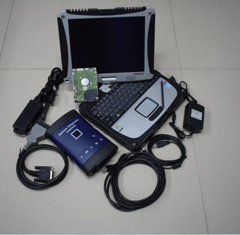 GM MDI Multiple Diagnostic Interface Tool ECU Scanner with WIFI and HDD DHL Free