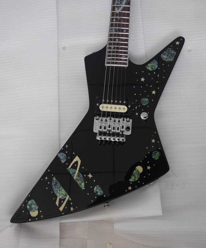 Compra Raro Boris Dommenget Matthias Jabs Scorpions Explorer Guitarra  Eléctrica Negra Chrome Floyd Rose Tremolo Tailpiece, Abulón Star Moon Inlay  Barato | Entrega Rápida Y Calidad | Es.Dhgate
