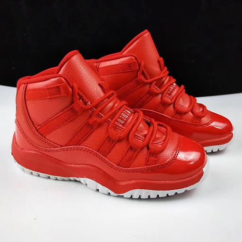 boys red tennis shoes
