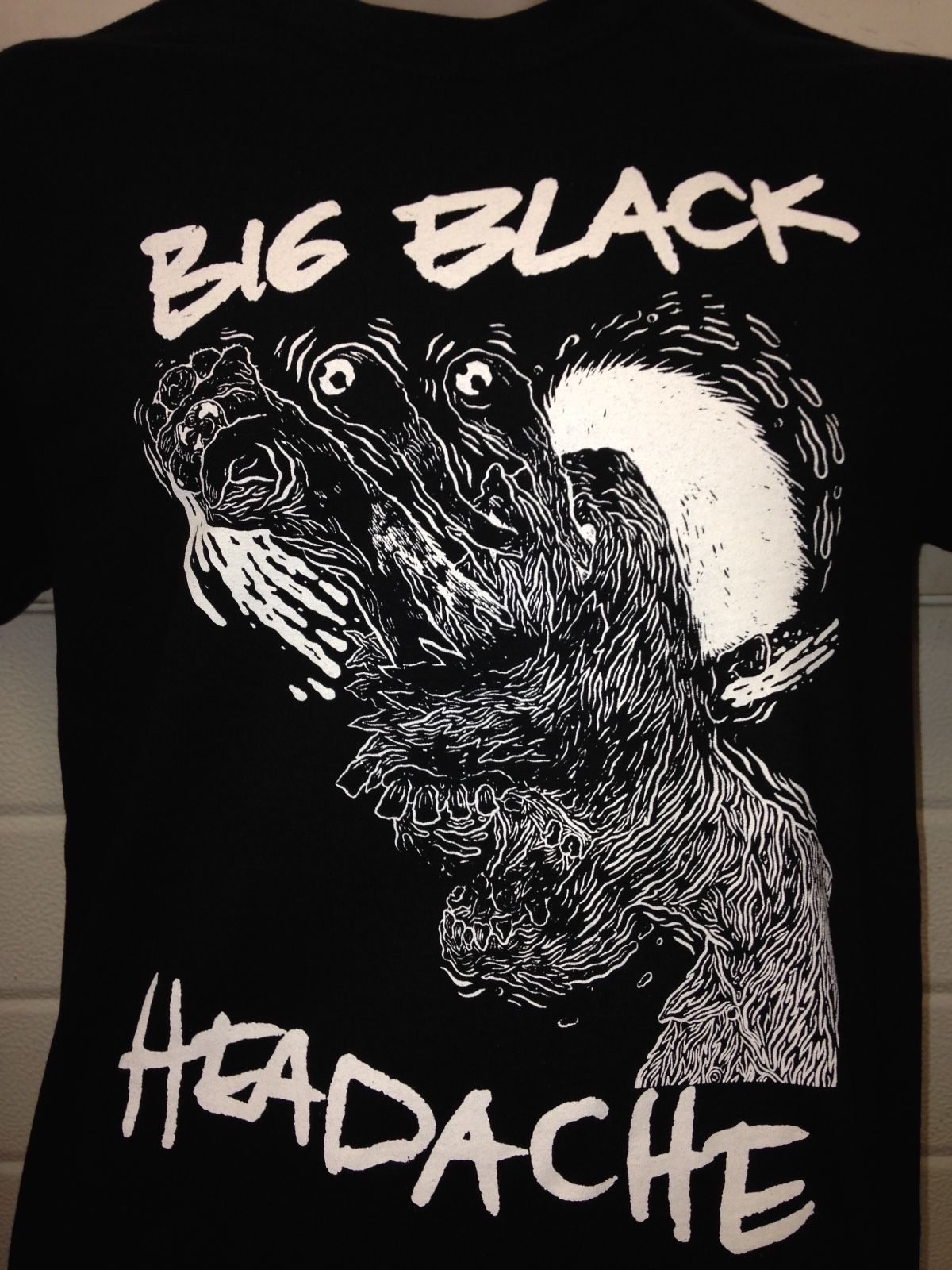 big black band shirt