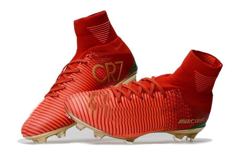 soccer shoes red