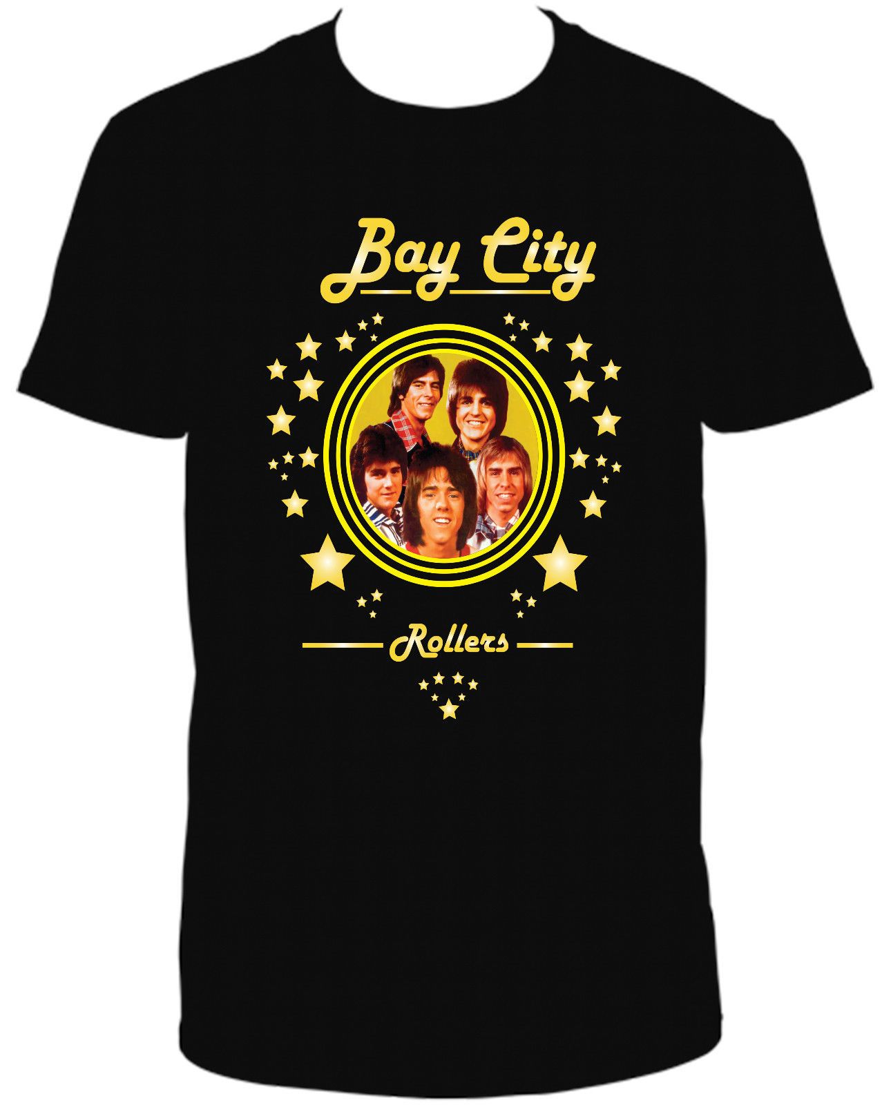 bay city rollers t shirt
