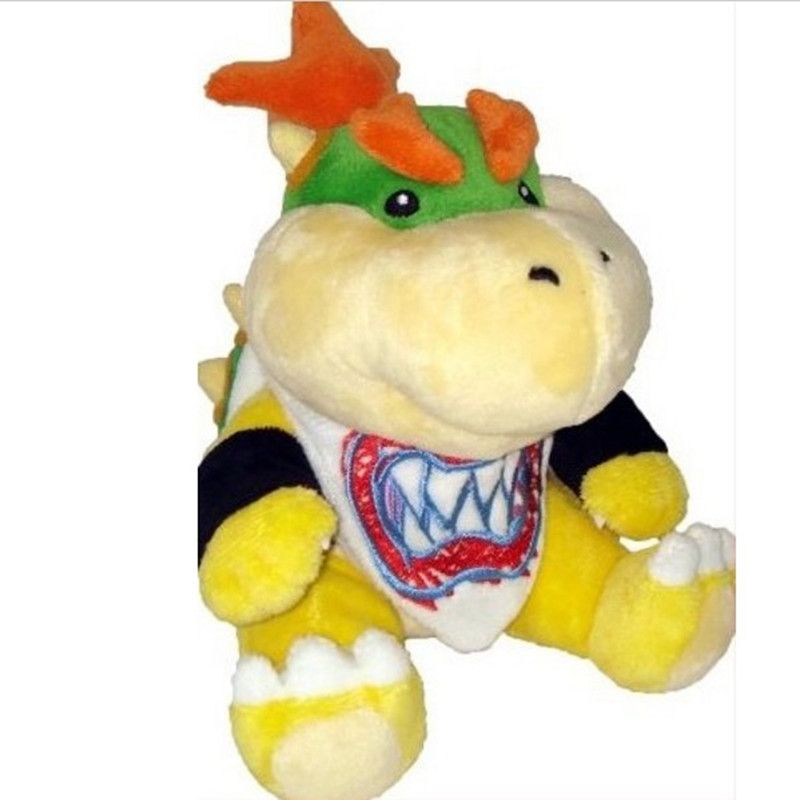bowser jr and bowser plush