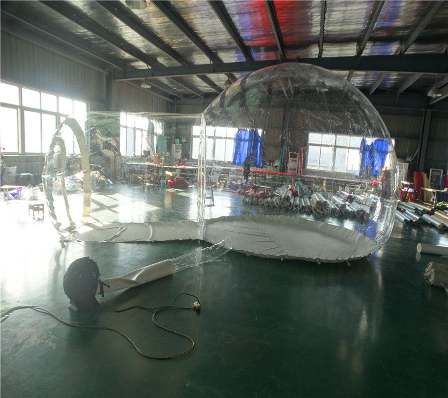 single tunnel inflatable bubble tent
