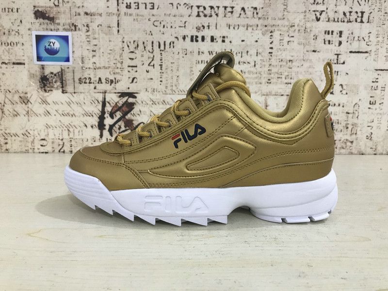 2020 FILA DISRUPTOR 2 Leather Casual Sneakers For Men Women Fashion Silver Gold Green Grey Purple White Outdoor Running Shoes 36 44 From Journeys, $52.6 | DHgate.Com