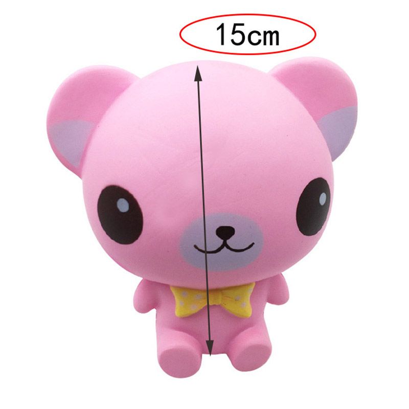 pink bear squishy