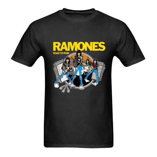 camiseta ramones hombre