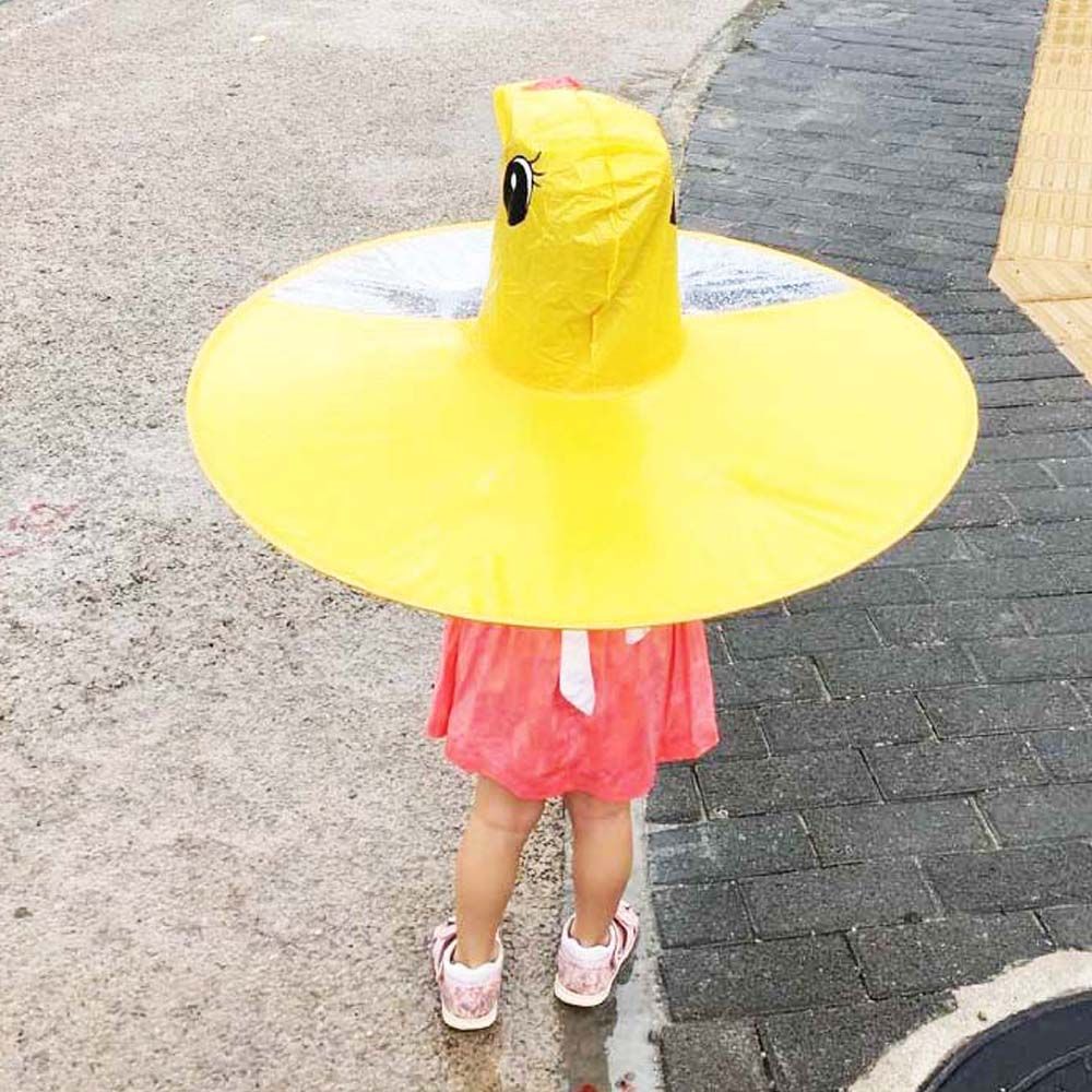 funny rain hat