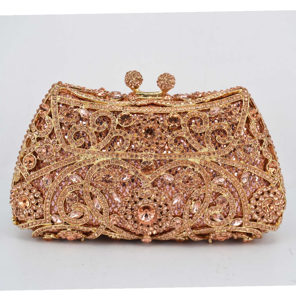 silver bridesmaid clutch bag