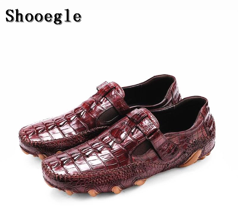 designer alligator shoes