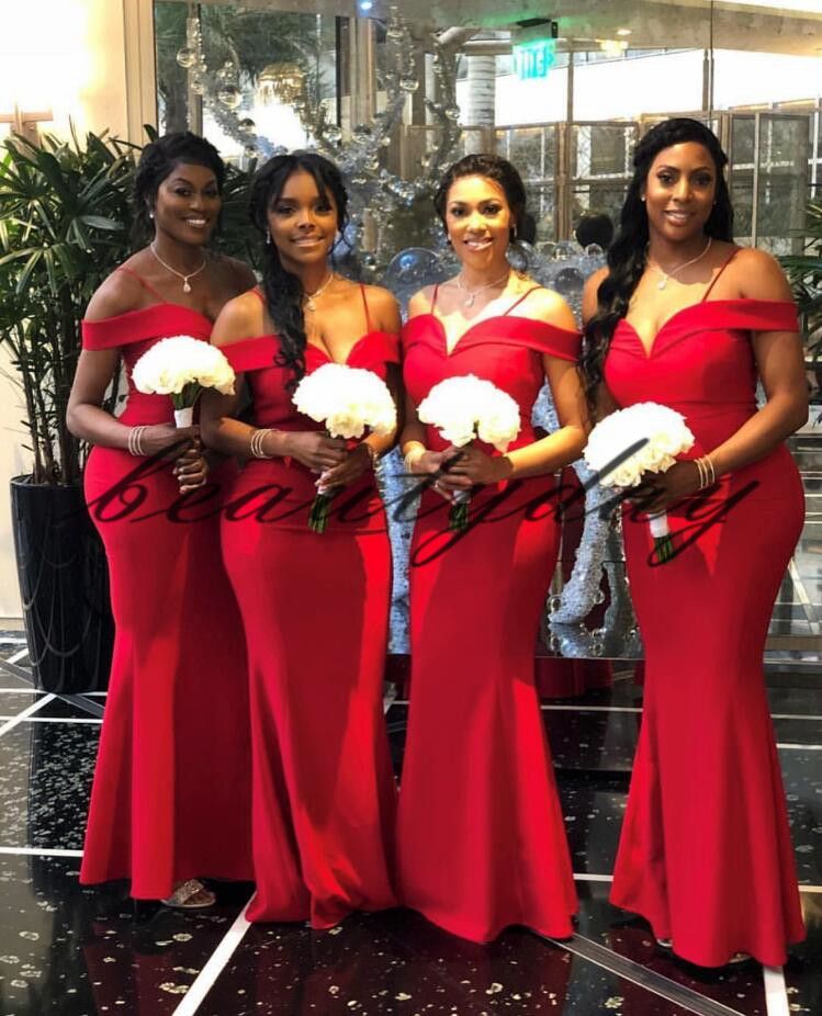 2019 African Bridesmaid Dresses For Nigerian Maid Of Honor Gowns Formal ...