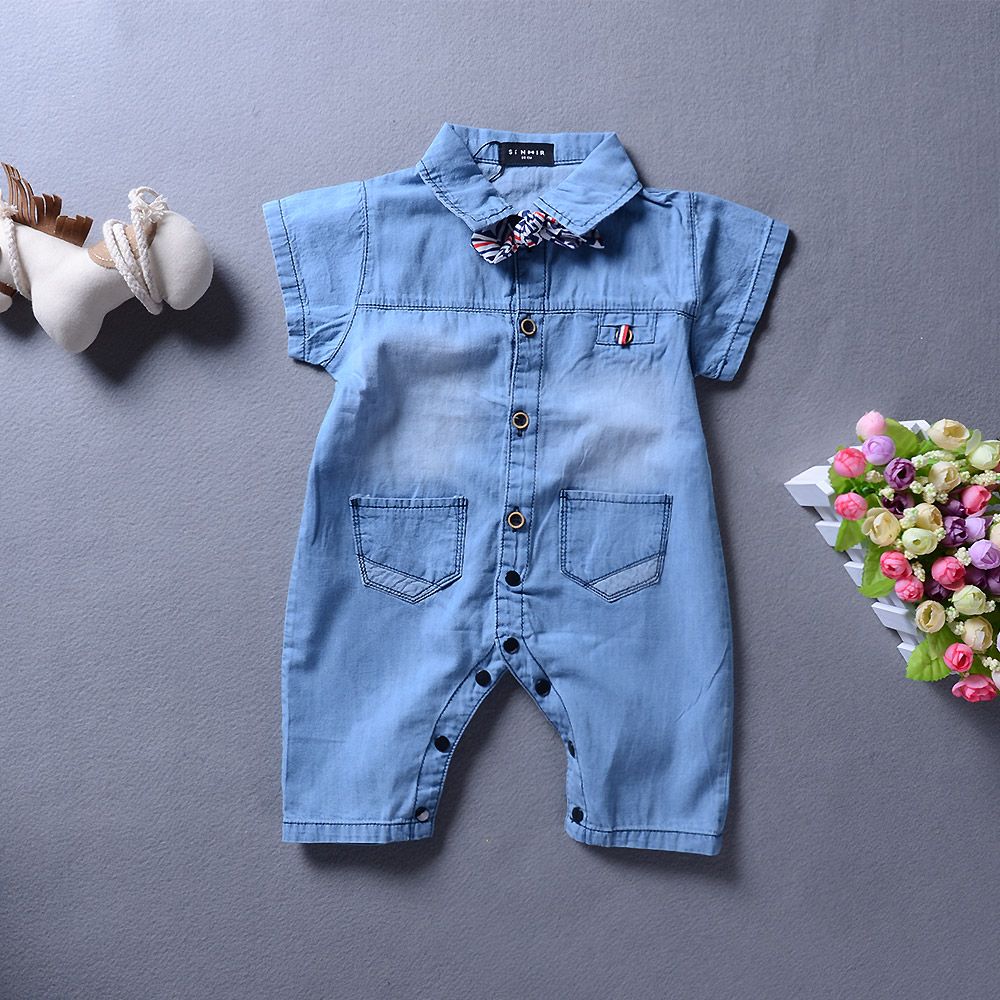 denim jumpsuit for baby boy