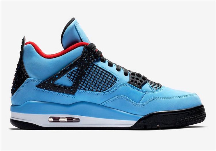 travis scott shoes blue