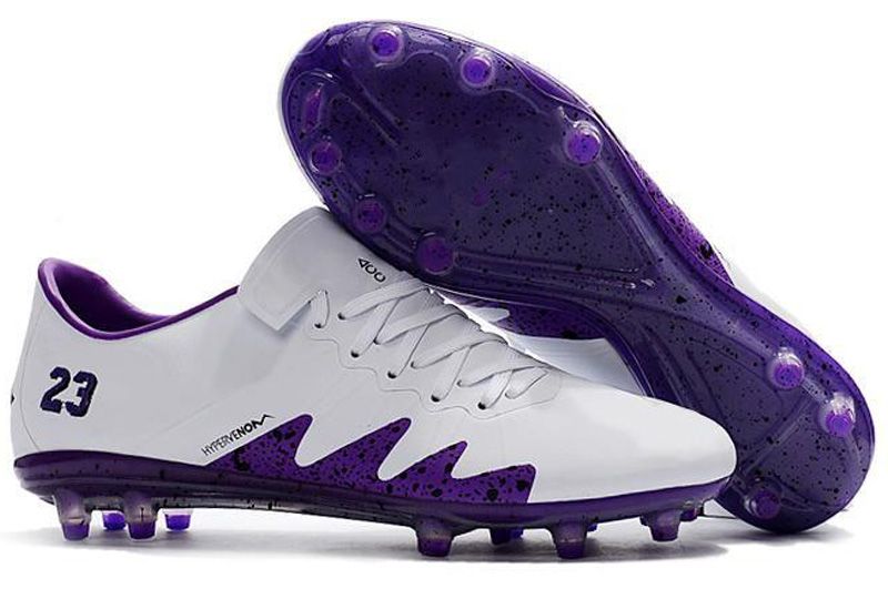 2018 Nuevos de fútbol Hypervenom Phantom 3 III FG Top Neymar Boots Zapatos de