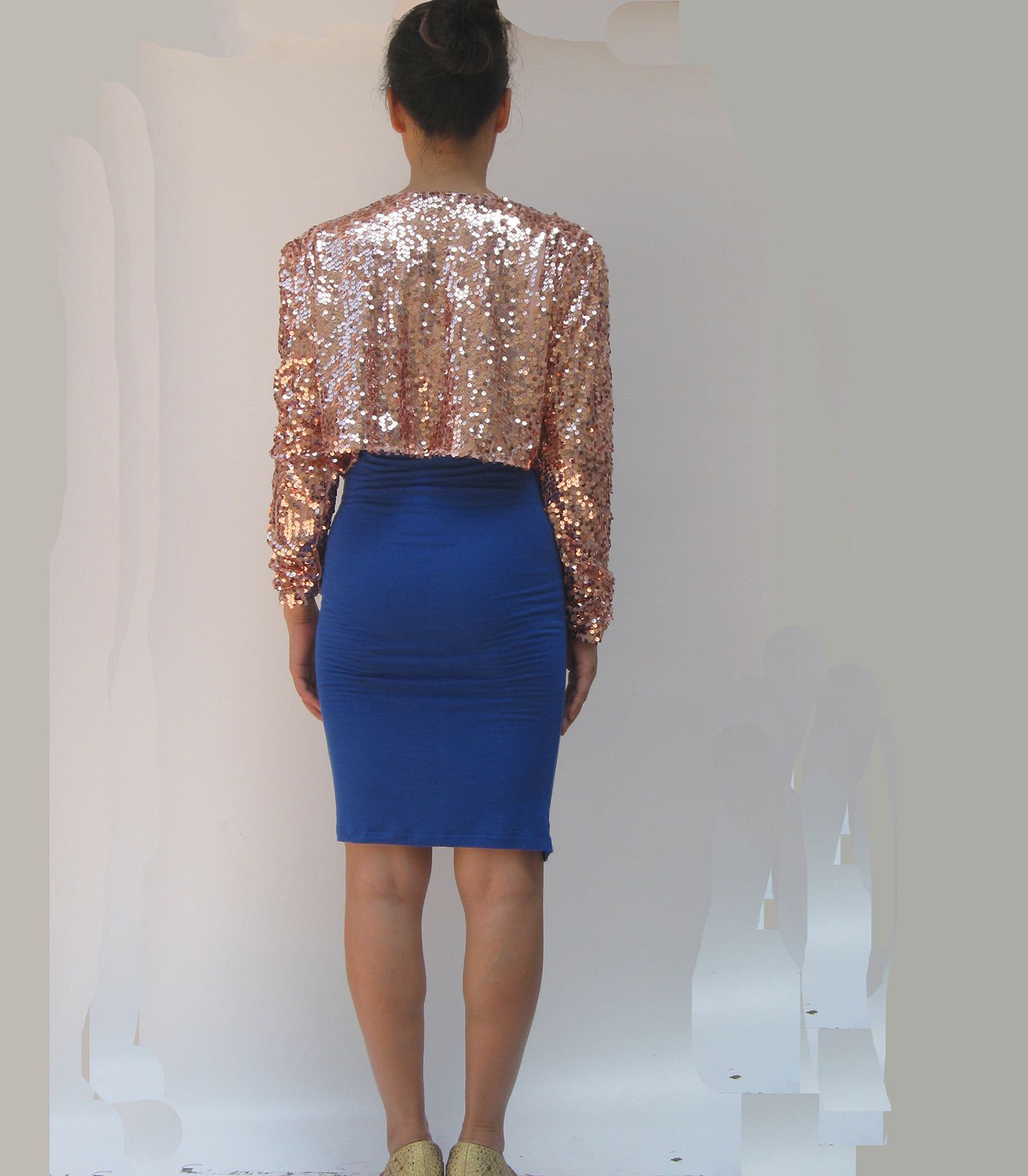 bolero jacket denim