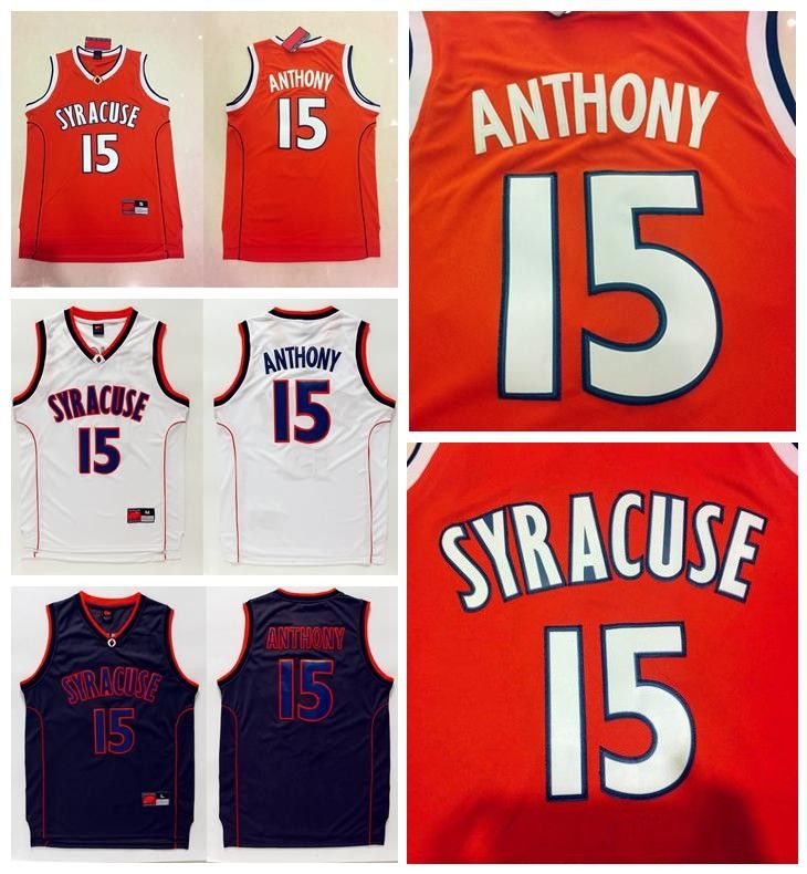 carmelo anthony college jersey