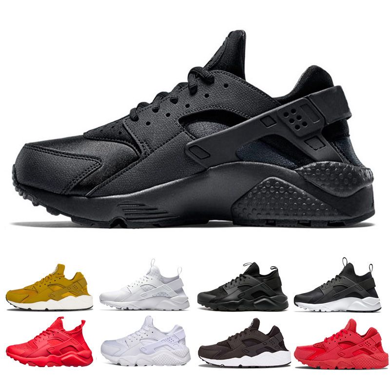 huarache blancas con negro