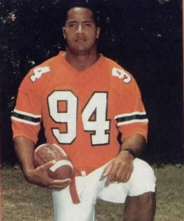 dwayne johnson miami hurricanes jersey