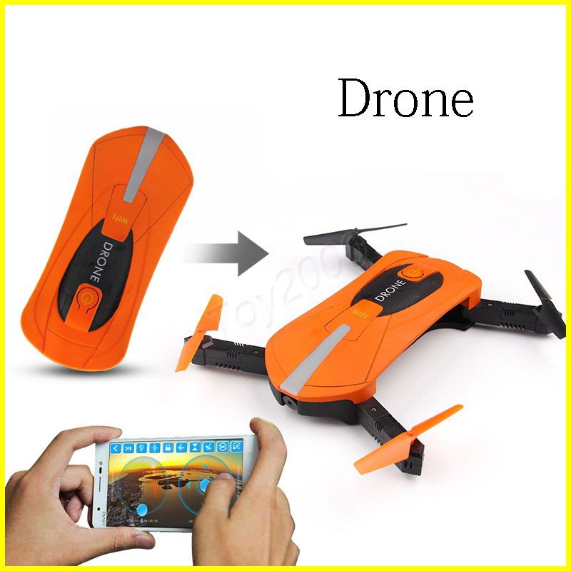 jy018 mini foldable rc pocket selfie drone